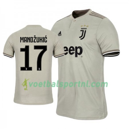 Juventus Mario Mandzukic 17 Uit Shirt 2018-19